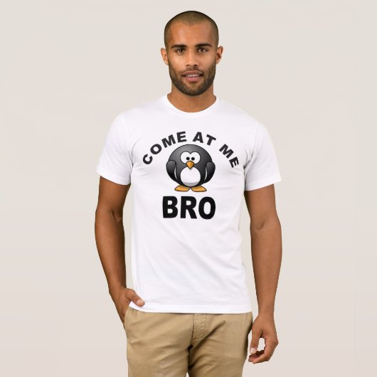 KOM NAAR ME BRO T-SHIRT (Voorkant volledig)