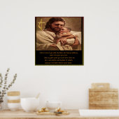 kom naar me toe, allemaal wat vermoeiend is poster (Keuken)