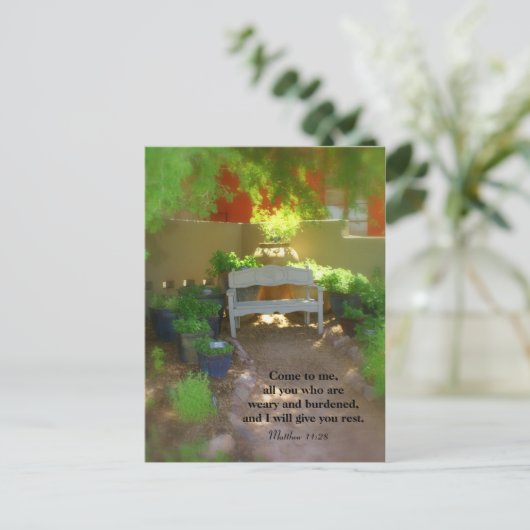 Kom naar me toe... briefkaart (Staand voorkant)