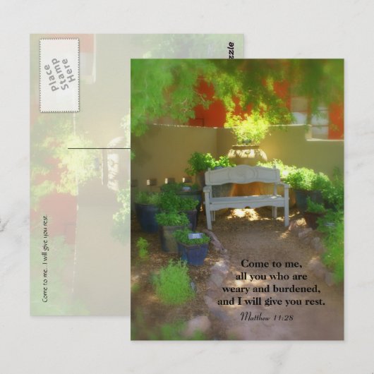 Kom naar me toe... briefkaart (Voorkant / Achterkant)