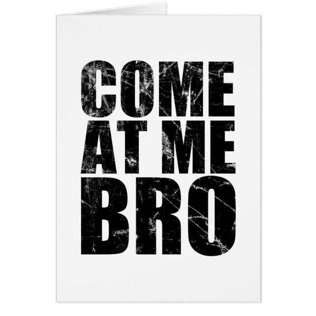 Kom naar me toe, Bro (Voorkant)