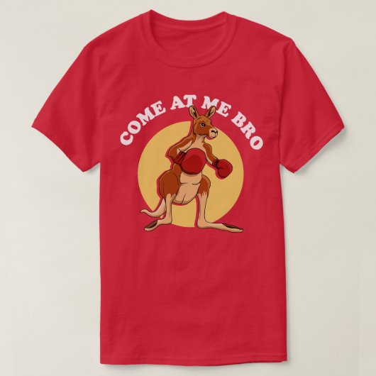 Kom naar me toe, Bro Boxing Kangaroo T-shirt (Design voorkant)