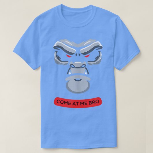 Kom naar me toe, Bro Funny Gorilla Face Gym en Par T-shirt (Design voorkant)