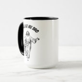 Kom naar me toe Bro Funny Jesus Christelijke Bijbe Mok (Voorkant links)