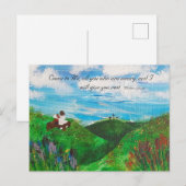 Kom naar me toe, iedereen die ongeduldig is, Brief Briefkaart (Voorkant / Achterkant)