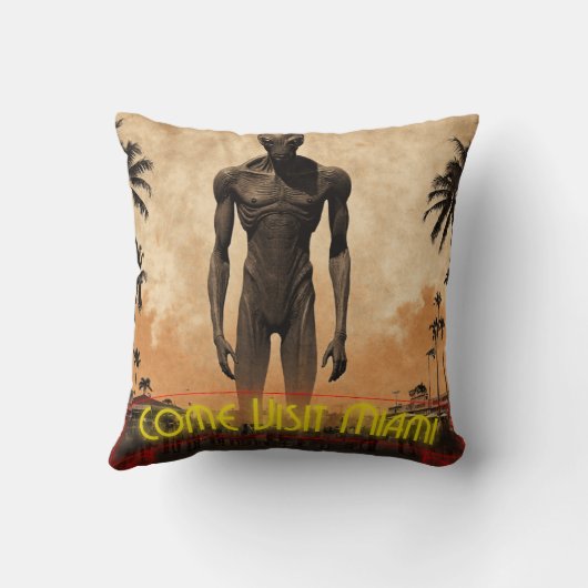 Kom naar Miami Kussen (Achterkant)