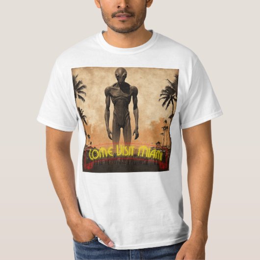 Kom naar Miami T-shirt (Voorkant)