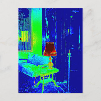 Kom naar mijn huis... briefkaart