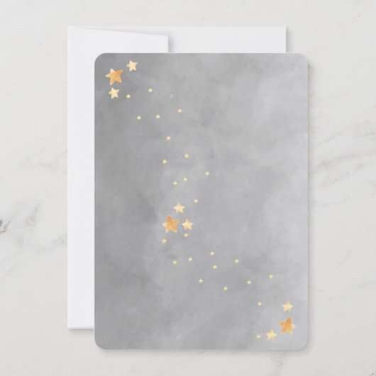 Kom naar mijn olifant Circus Birthday party (Achterkant)