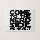 Kom naar Nerd, we hebben Pi. Legpuzzel (Horizontaal)