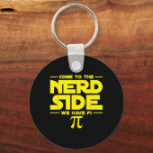 Kom naar Nerd, we hebben Pi. Sleutelhanger (Voorkant)