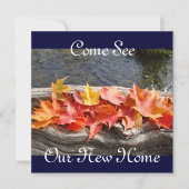 Kom naar ons nieuwe thuisuitnodiging Open House Kaart (Voorkant)