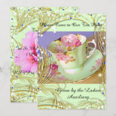 KOM NAAR ONZE PARTIJINVITATIEARA KAART (Voorkant / Achterkant)