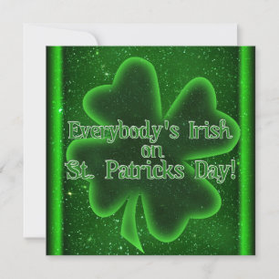 Kom naar onze St Patrick's Day, kom samen! Kaart