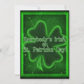 Kom naar onze St Patrick's Day, kom samen! Kaart (Voorkant)