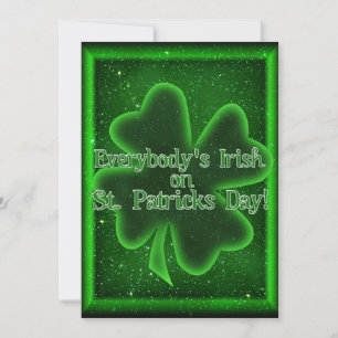 Kom naar onze St Patrick's Day, kom samen! Kaart