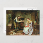 Kom naar papa briefkaart (Voorkant / Achterkant)