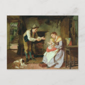 Kom naar papa briefkaart (Voorkant)