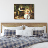 Kom naar papa canvas afdruk (Insitu (Slaapkamer))