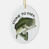 Kom naar Papa Keramisch Ornament (Rechts)