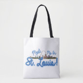 Kom naar St. Louis. Tote Bag (Voorkant)