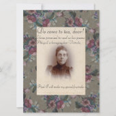 Kom naar Tea, beste partij uitnodiging (Voorkant)