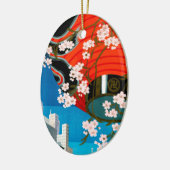 Kom naar Tokio Keramisch Ornament (Links)