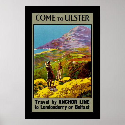Kom naar Ulster Poster (Voorkant)