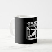 Kom Niet Uit Het Net Voetbal Keeper Ga Koffiemok (Voorkant links)