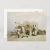 Kom Ombo Briefkaart (Voorkant / Achterkant)