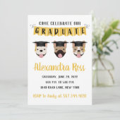 Kom onze Afstuderen Franse bulledogs vieren Kaart (Staand voorkant)