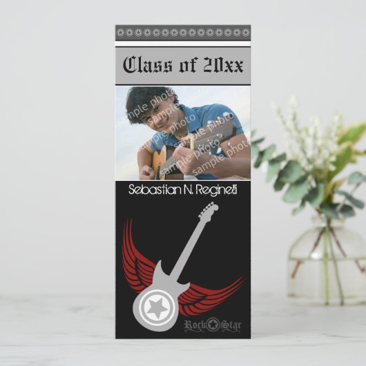 Kom op! Aankondiging Afstuderen heupen (grijs) (Staand voorkant)