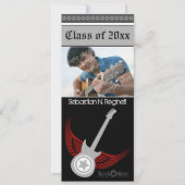 Kom op! Aankondiging Afstuderen heupen (grijs) (Voorkant)