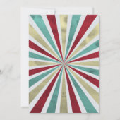 Kom op, alle Circus Thlek Kids van afgelopen dag. Kaart (Achterkant)