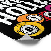 Kom op Bezoeker maak me Holler Bingo Funny Player Poster (Hoek)