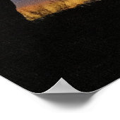 Kom op bij zonsondergang poster (Hoek)