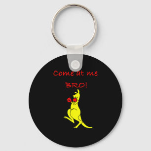 Kom op bro kangoeroe boksen novelty cadeau  sleutelhanger