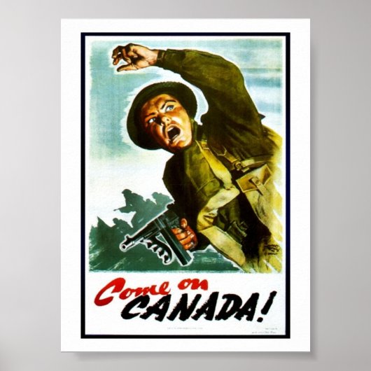 Kom op Canada! Poster (Voorkant)