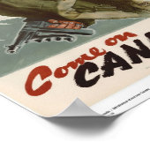 Kom op Canada! Poster (Hoek)