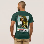 Kom op Canada! T-shirt (Achterkant volledig)