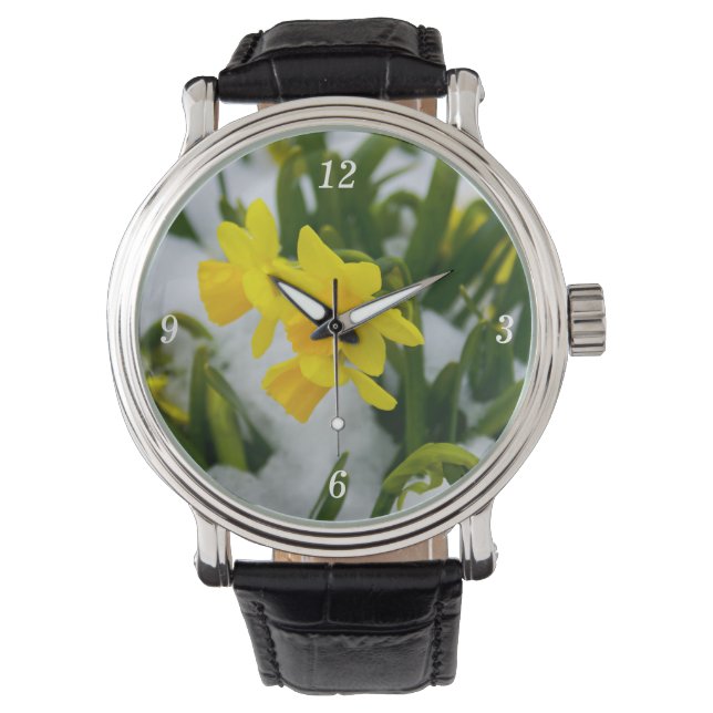 Kom op de lente tijd horloge (Voorkant)
