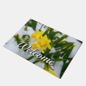 Kom op de lentetalige Welkomstdeur Deurmat (Schuin)