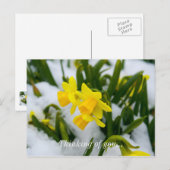 Kom op de lentetop denken aan je Briefkaart (Voorkant / Achterkant)