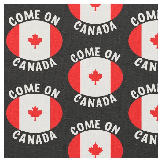 Kom op de zwarte rode mantel van Canada Stof (Close Up)