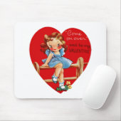 Kom op en word mijn Valentijn! Muismat (Met muis)