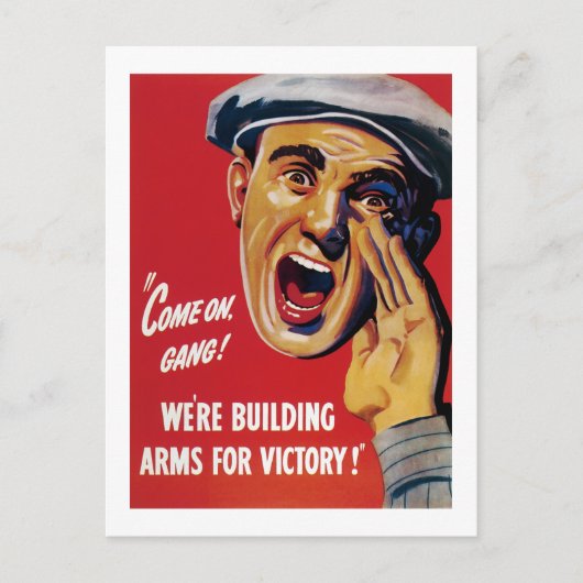 Kom op Gang! Briefkaart (Voorkant)