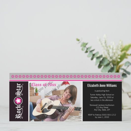 Kom op! Gepersonaliseerd Afstuderen Aankondiging ( (Staand voorkant)