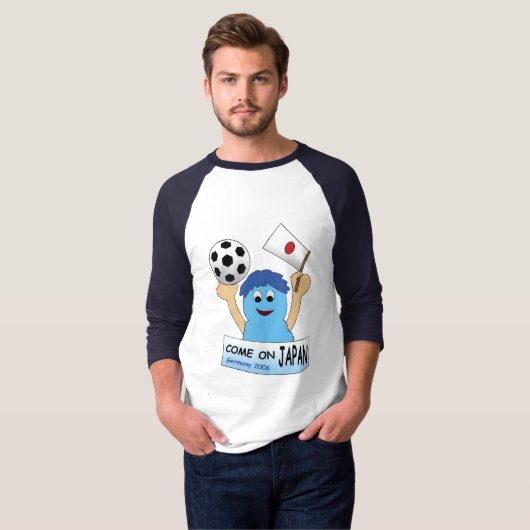 kom op Japan T-shirt (Voorkant volledig)