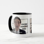 Kom op, je bent er al. Mok (Voorkant links)