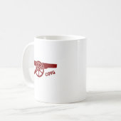 Kom op jullie Gunners COYG Koffiemok (Voorkant links)